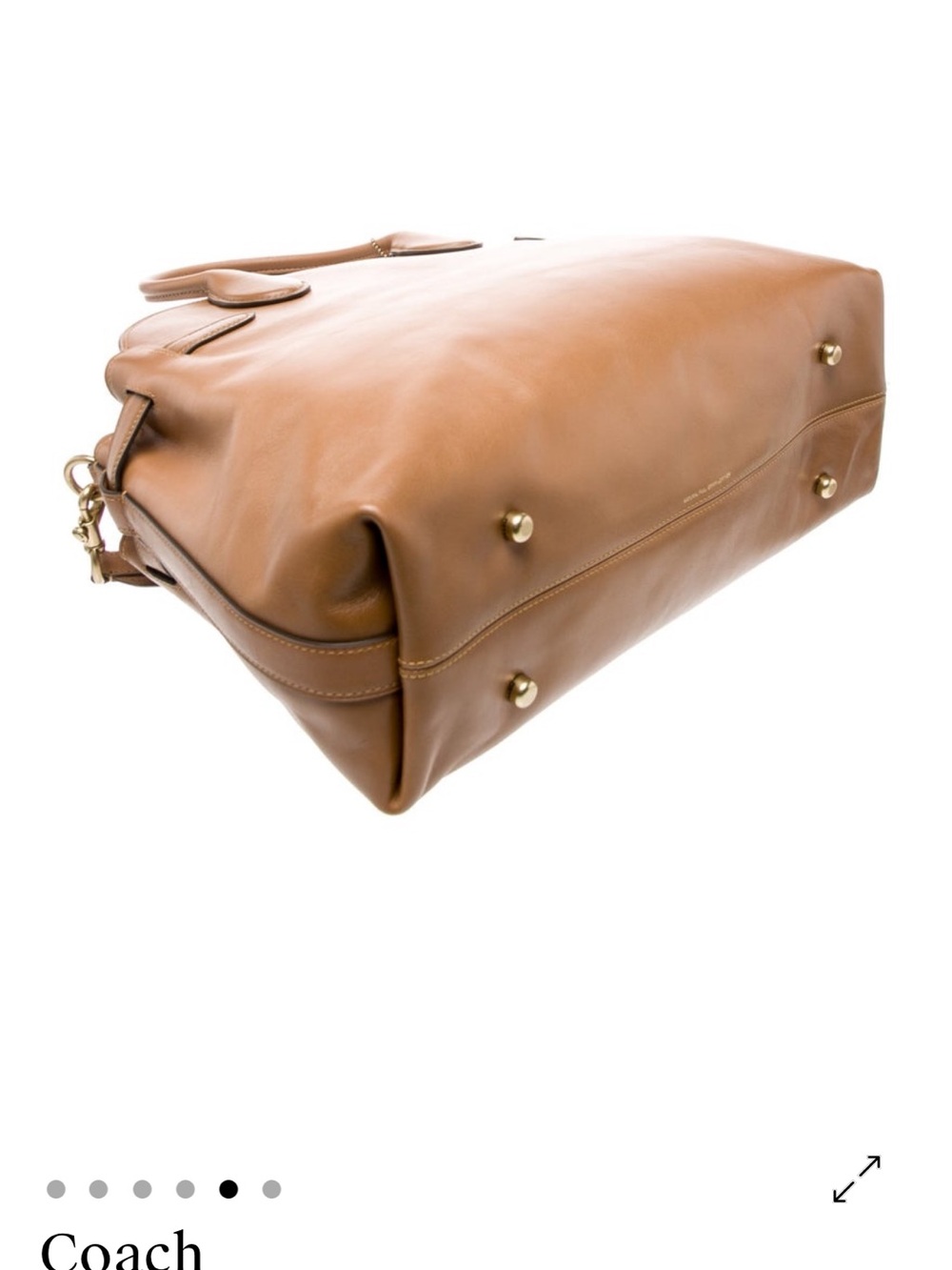 Coach Empire 40 Honey Brown - Picture 4 of 5